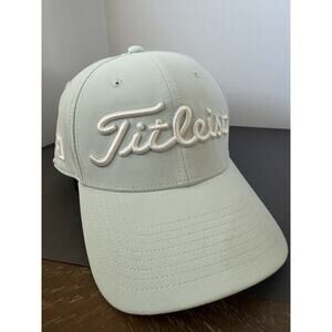 Titleist Pro V1 FJ Tour Performance Hat Light Blue Adjustable Golf Cap